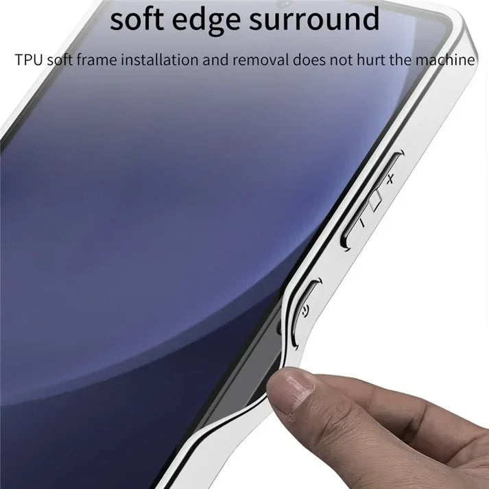 Galaxy Electroplated Business Leather