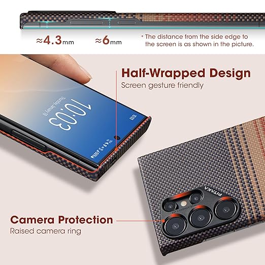 Galaxy Stylish Grip with Textured Finish