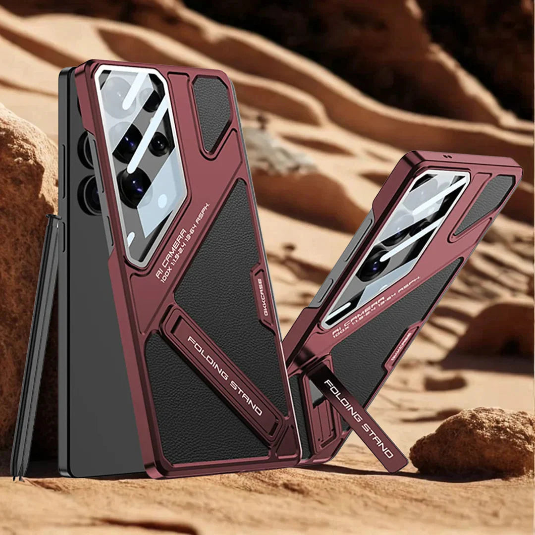 Galaxy Kickstand With Glass Camera protection