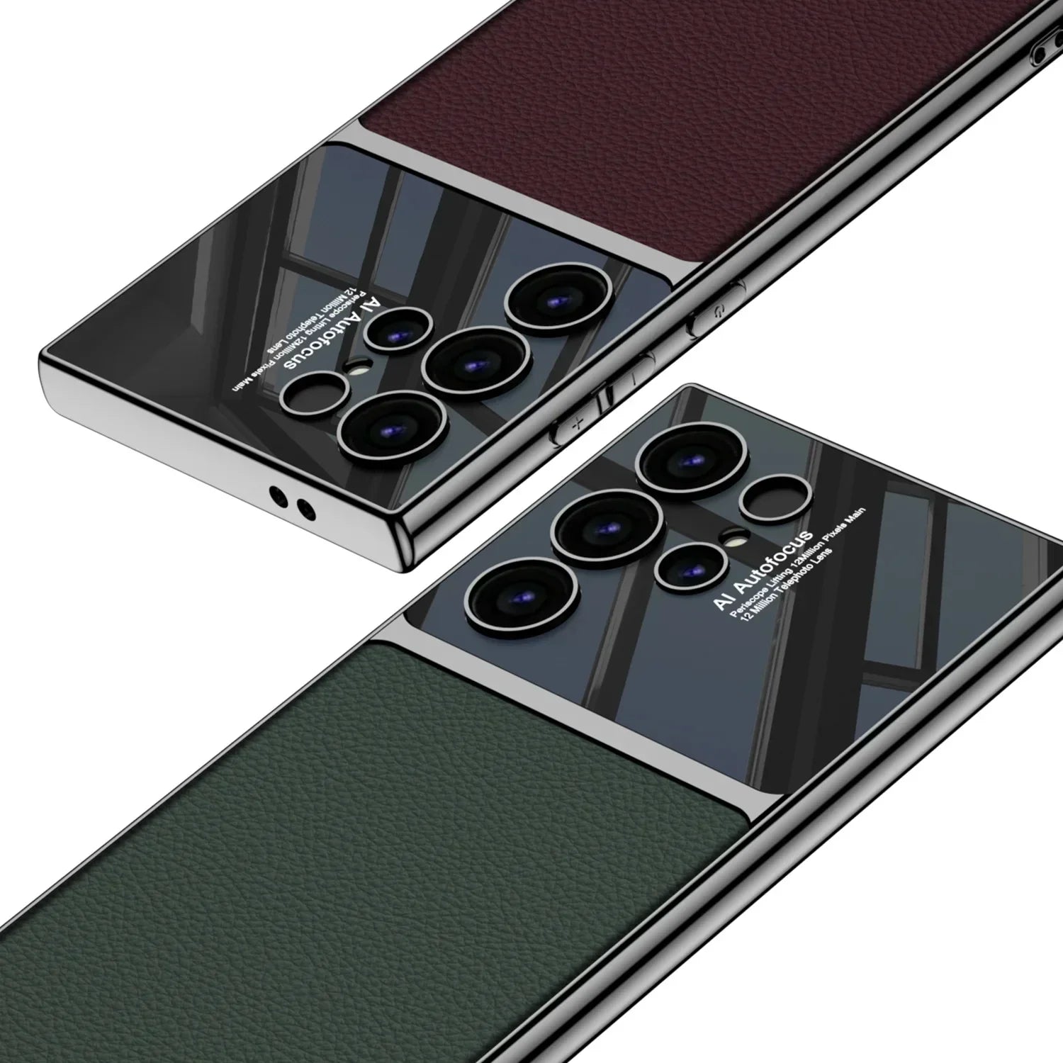 Galaxy Electroplated Business Leather