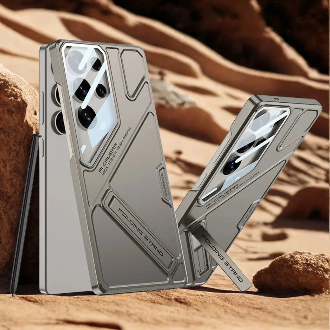 Galaxy Kickstand With Glass Camera protection